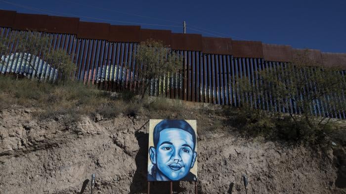 A portrait of 16-year-old Jose Antonio Elena Rodriguez, who was shot and killed by a U.S. Border Patrol agent in 2012.