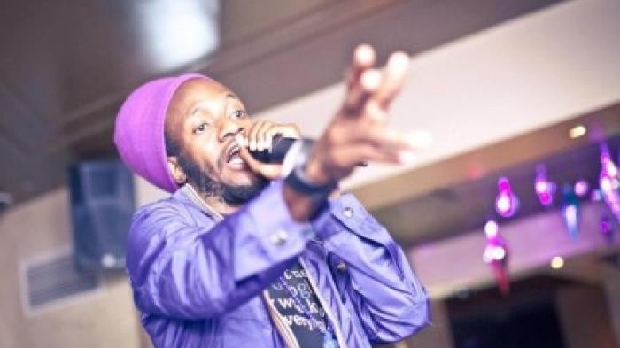 Zimbabwean reggae-dancehall artist Wallace Chirumiko, known as Winky D, performs at the Africa Unplugged festival in London, August 27, 2012.