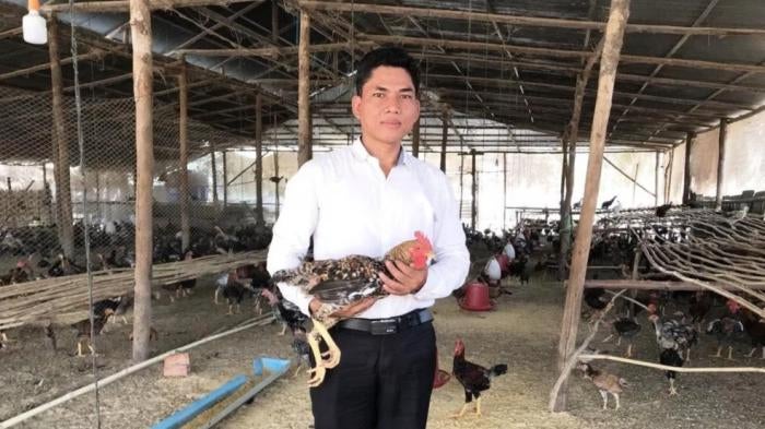 Agriculture entrepreneur Nak Ny was arrested on December 11, 2020, after posting sarcastic comments on social media about then-Prime Minister Hun Sen’s remarks on declaring a state of emergency. 