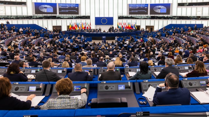 Members of the European Parliament, Strasbourg, France, January 21, 2026. 