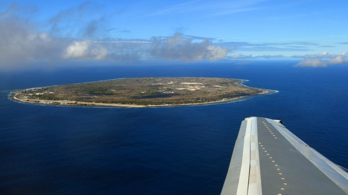 Naoero, formerly Nauru, island, March 2023.