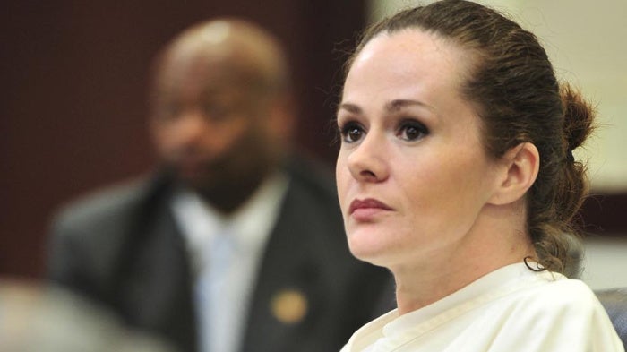  Christa Pike appears in court in Nashville, Tennessee, April 12, 2012.