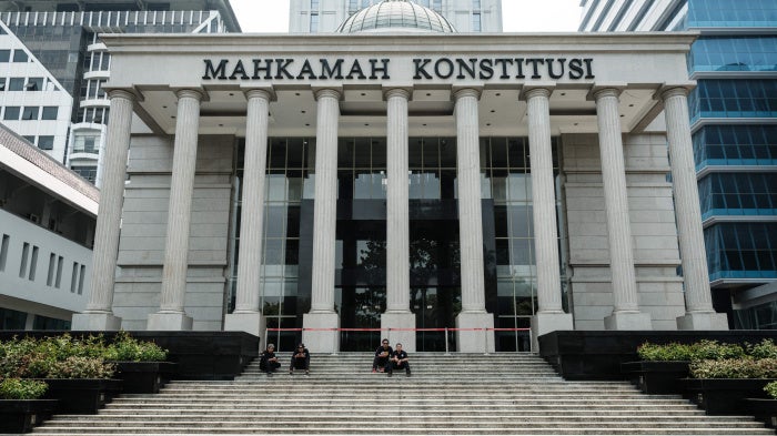 The Constitutional Court of Indonesia, in Jakarta, October 2023.