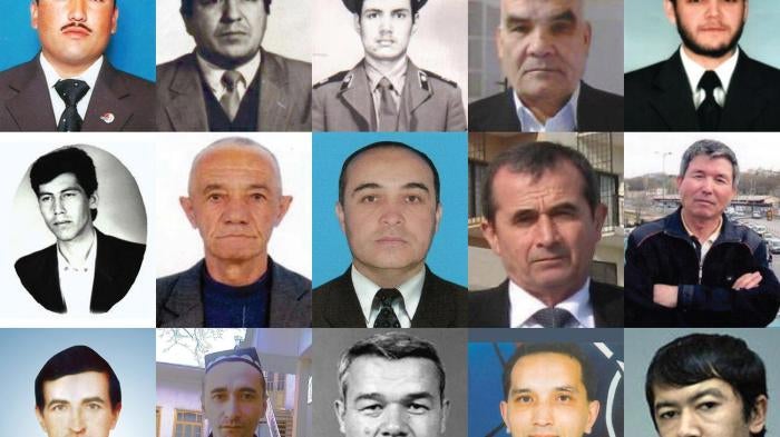 Individuals currently imprisoned on politically motivated charges in Uzbekistan.