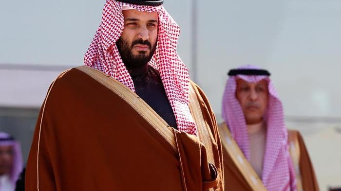 Then-Deputy Crown Prince Mohammed bin Salman attends a graduation ceremony at King Faisal Air College in Riyadh, Saudi Arabia, January 25, 2017. © 2017 Reuters