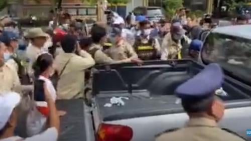 Protesters Apprehended by Khan Prampi Makara Security Forces – July 31st, 2020