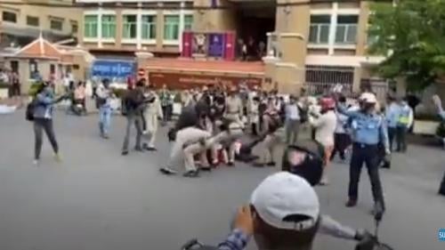 Protesters Dragged in Front of Phnom Penh Court – July 24th, 2020