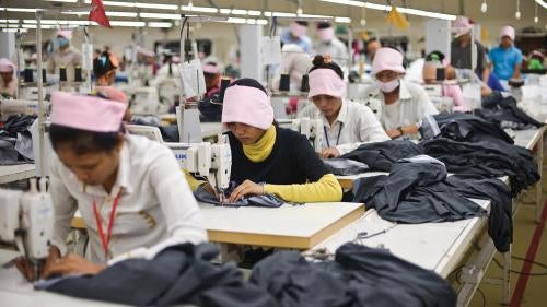 Work Faster or Get Out”: Labor Rights Abuses in Cambodia's Garment