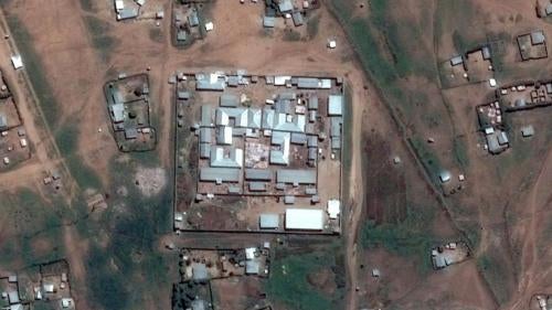 Satellite image of Jail Ogaden, Jijiga, Ethiopia, recorded on May 27, 2016. 