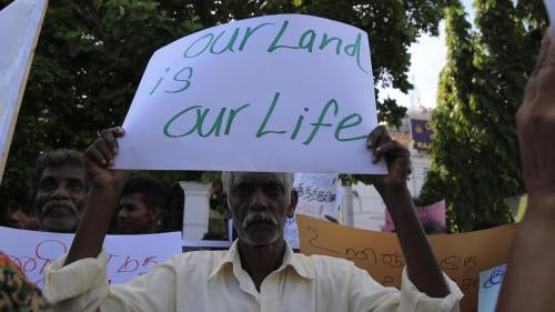 Military Occupation of Land in Sri Lanka | HRW