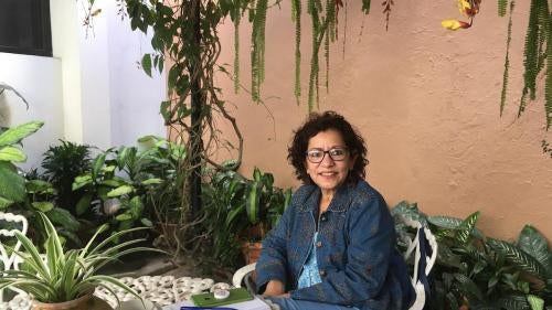 Regina Fonseca is the founder and advocacy coordinator of the nonprofit organization Centro de Derechos de Mujeres (Center for Women’s Rights, CDM) in Tegucigalpa, Honduras. CDM is working to make abortion safe and legal in Honduras. 