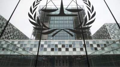 Permanent premises of the International Criminal Court in The Hague, the Netherlands. 