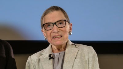 US Supreme Court Associate Justice Ruth Bader Ginsburg is seen during a public appearance hosted by the Museum of the City of New York at the New York Academy of Medicine in New York, NY, December 15, 2018. 