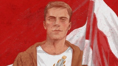 Portrait of Raman Bandarenka