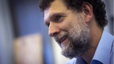 Le défenseur des droits humains turc Osman Kavala.