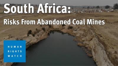 South Africa: Abandoned Coal Mines Risk Safety, Rights
