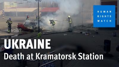 Death at Kramatorsk Train Station