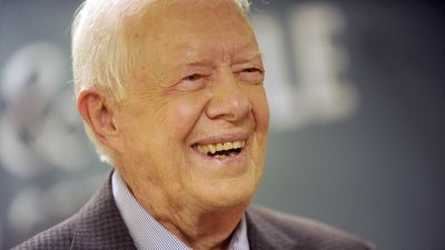 Former United States President Jimmy Carter