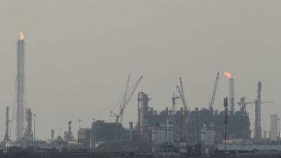 Qatar Energy's liquefied natural gas (LNG) production facilities in Ras Laffan Industrial City, Qatar, March 2, 2026. 