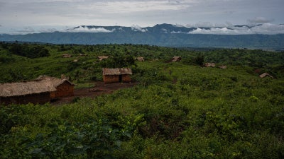 The Hauts Plateaux taken from the village of Namesha in Fizi Territory, South Kivu, Democratic Republic of Congo, March 2026.