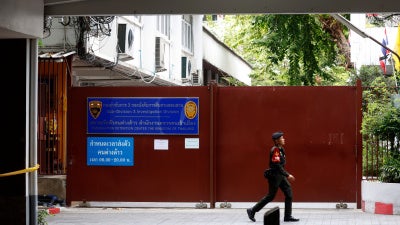 The immigration detention center at the Immigration Bureau in Bangkok, Thailand, February 27, 2025.