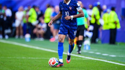 Kylian Mbappé during the men’s World Cup, Round of 16, Paraguay vs. France at Philadelphia Stadium, US, on July 4, 2026. 