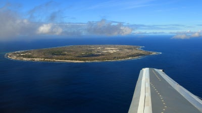 Naoero, formerly Nauru, island, March 2023.