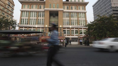 The Phnom Penh Municipal Court, Cambodia, January 14, 2020.
