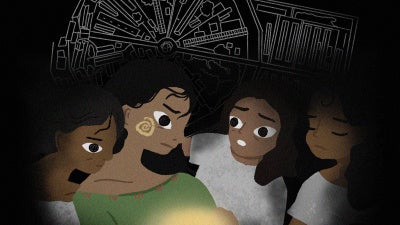Four illustrated women, including one pregnant woman