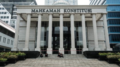 The Constitutional Court of Indonesia, in Jakarta, October 2023.