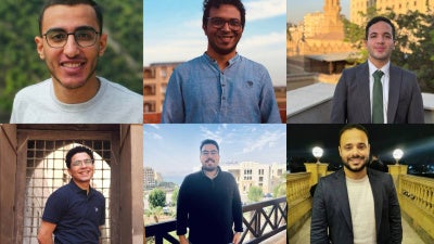 collage of 6 headshots