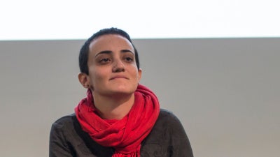 Lina Attalah, editor-in-chief of Mada Masr, in Cairo, Egypt, November 24, 2017.