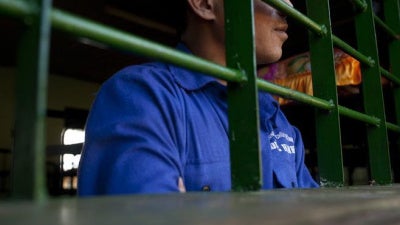 A detainee in a government-run drug detention center in Vietnam. The World Bank provided funding for various HIV-related services in Vietnamese drug detention centers through a project that concluded in 2012.