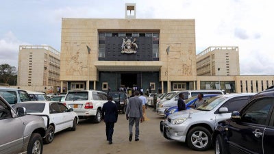 Ugandan lawmakers arrive at the parliament, in Kampala, Uganda September 21, 2017.