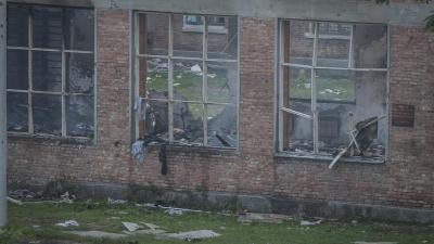 School #1 in Beslan, North Ossetia. 2004.