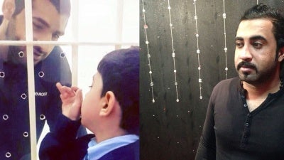 Mohamed Ramadan (left) and Hussein Ali Moosa (right).  