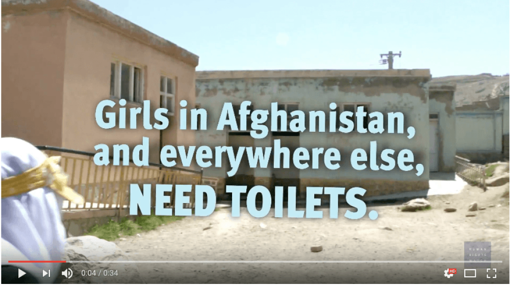 Girls in Afghanistan And everywhere else Need toilets Human Rights Watch