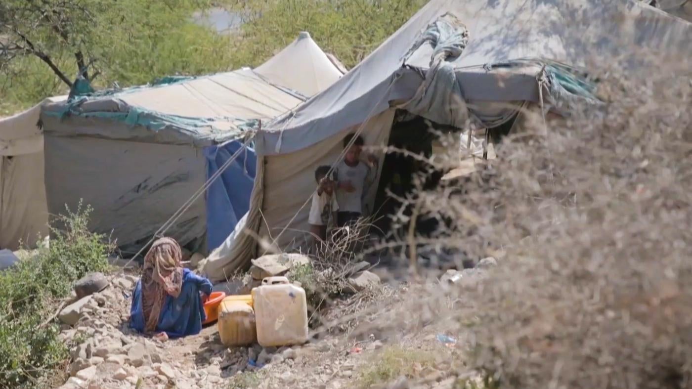 IDP camp, Yemen
