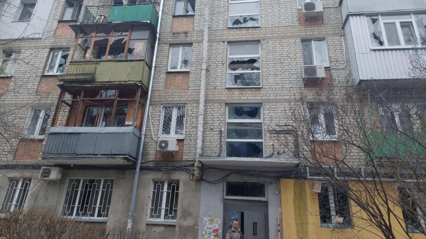 Cluster munitions hit residential neighborhoods in Kharkiv