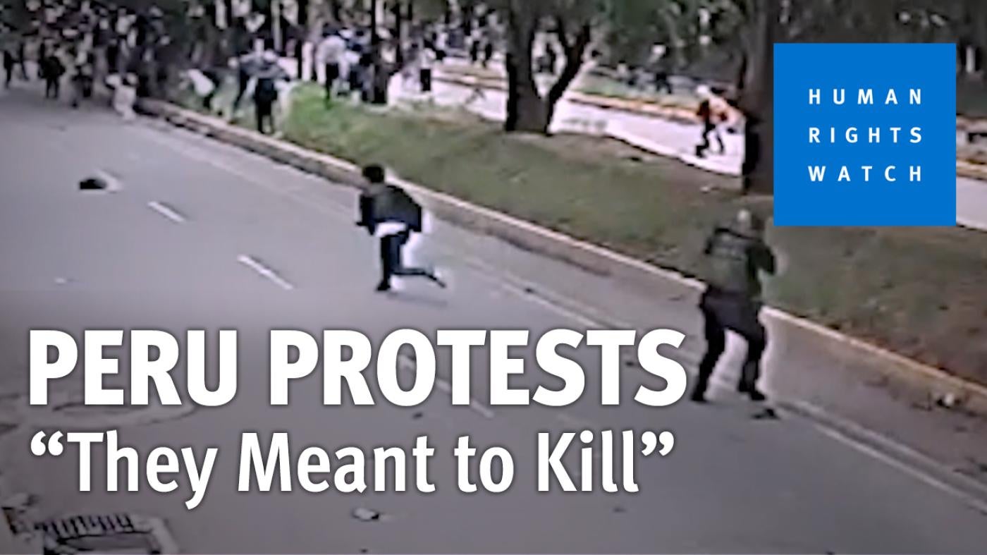 Peru: Egregious Abuses by Security Forces