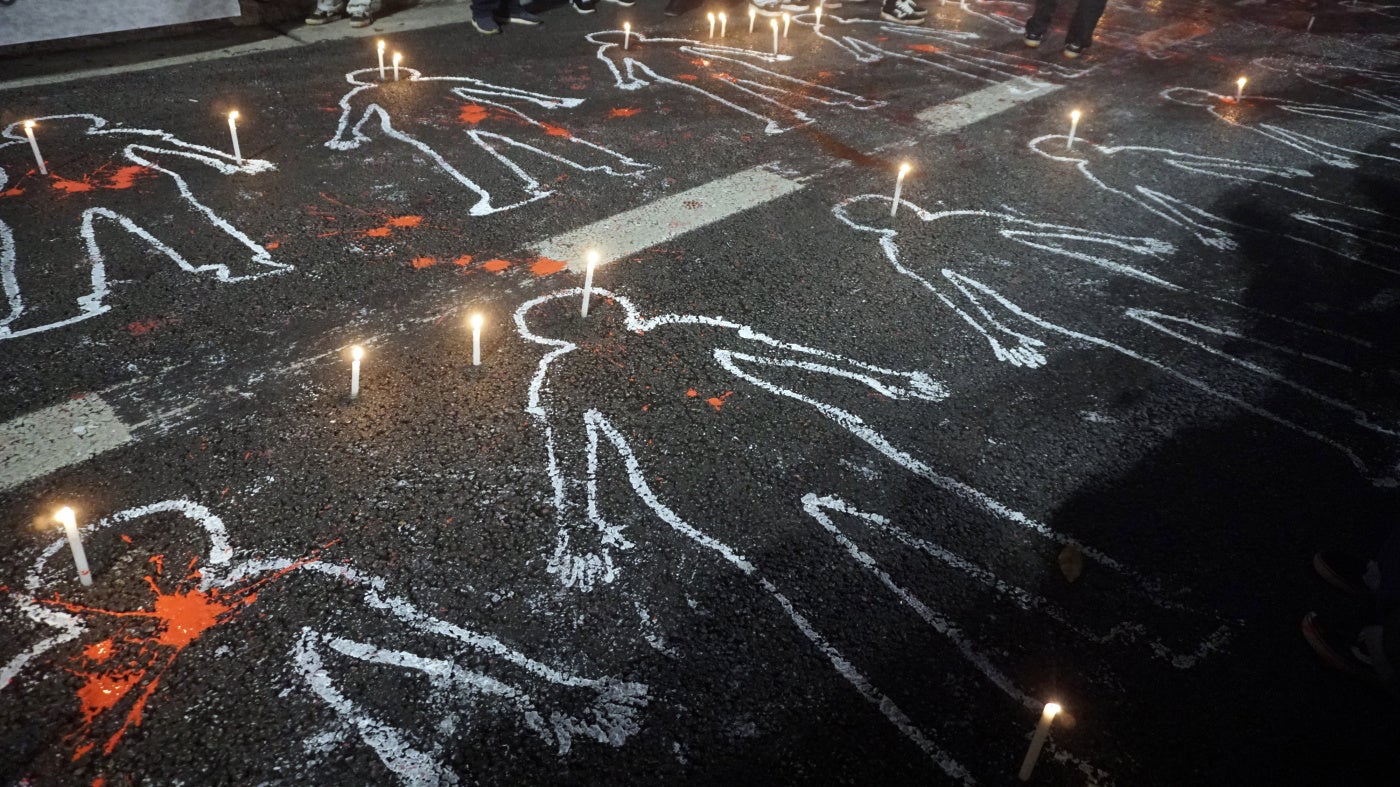 Protesto contra Operação Contenção