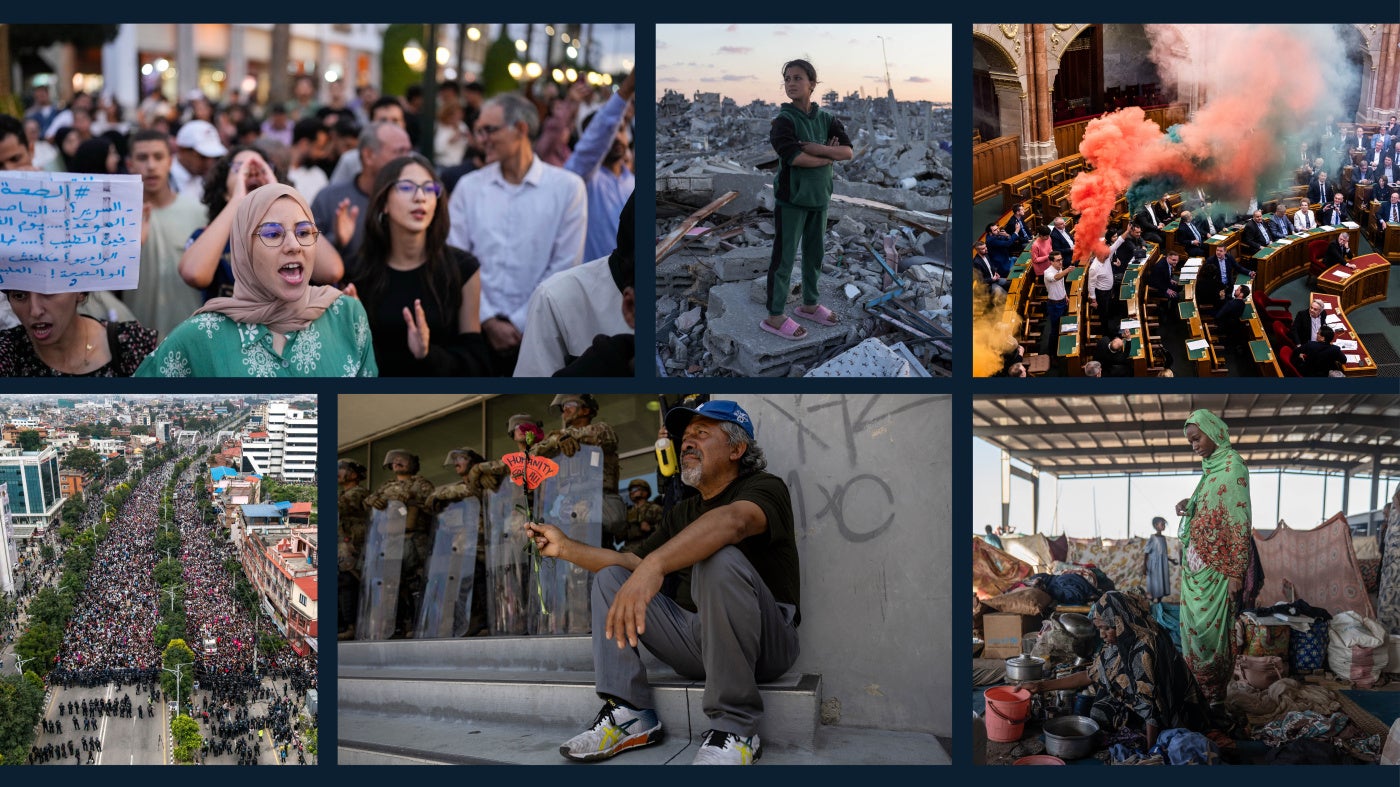 world report collage 