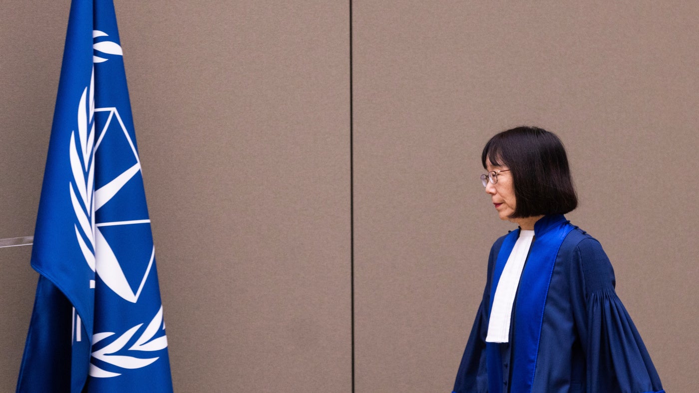 Judge Tomoko Akane at the International Criminal Court 