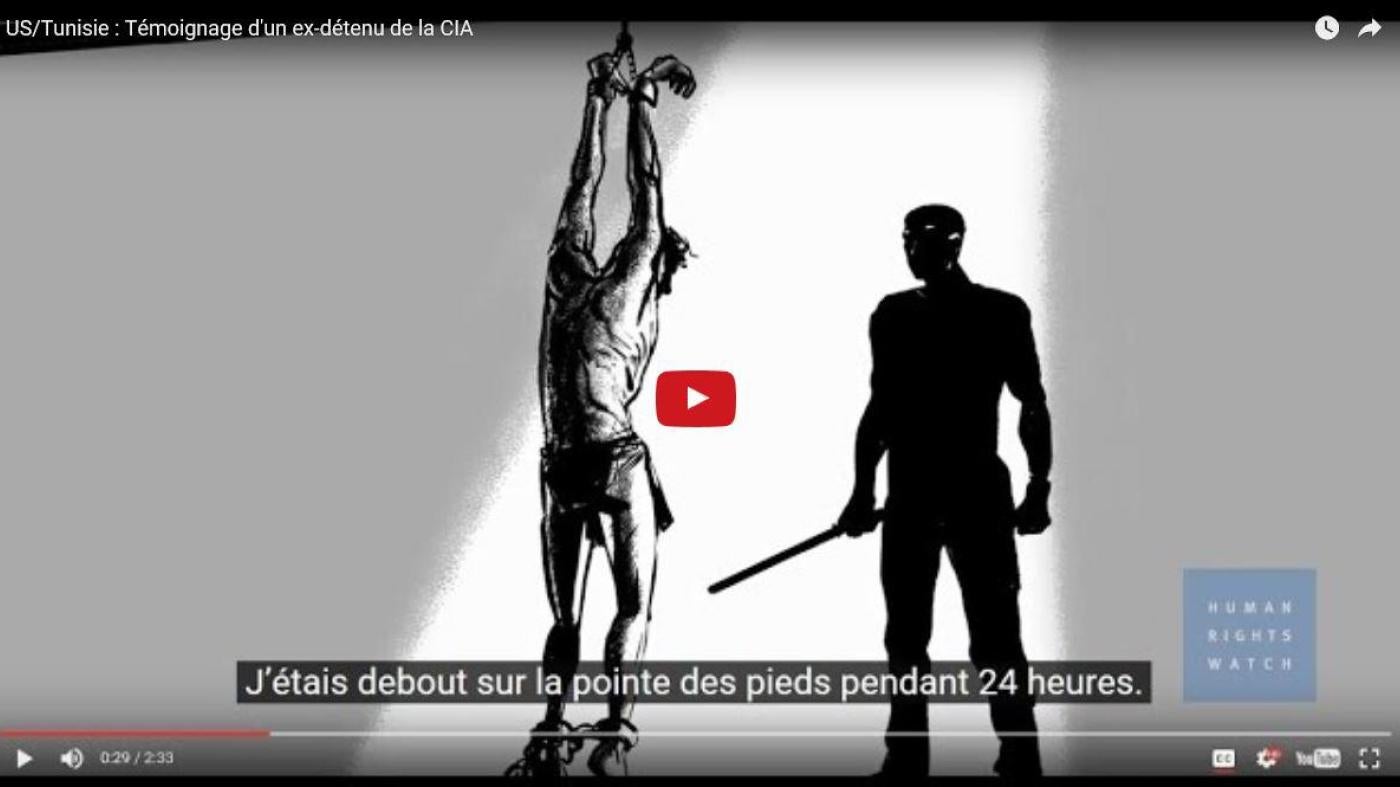 Vidéo sur la torture par la CIA https://youtu.be/1cYc1MPjOAk