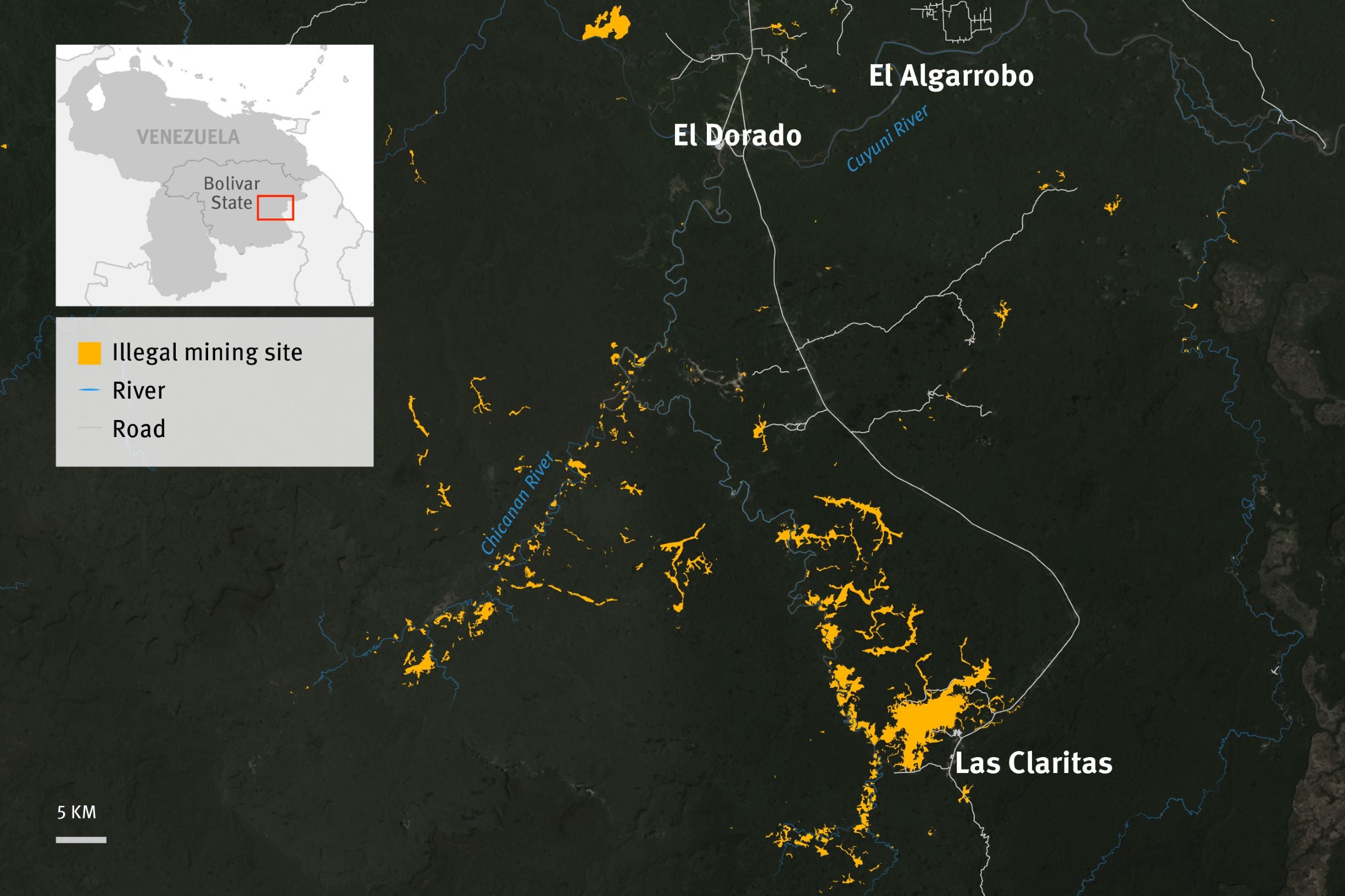 Human Rights: Los abusos en las minas ilegales de oro de Venezuela ...