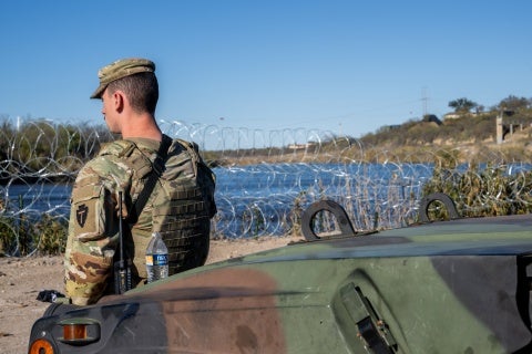 Texas National Guard Firing Pepper Spray Projectiles at Migrants ...