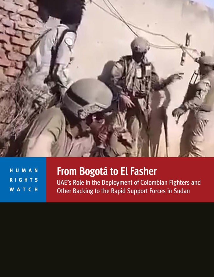 report cover in English