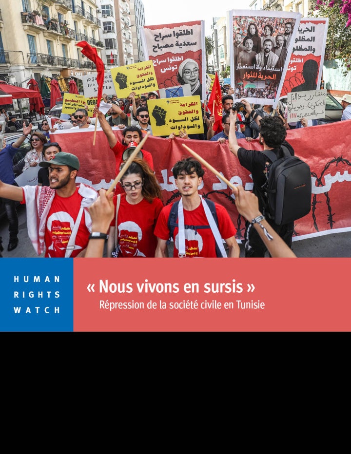 report cover in French