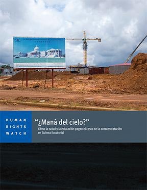 Cover of the Equatorial Guinea report in Spanish 