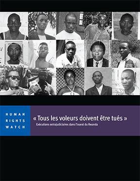 Cover the Rwanda report in French